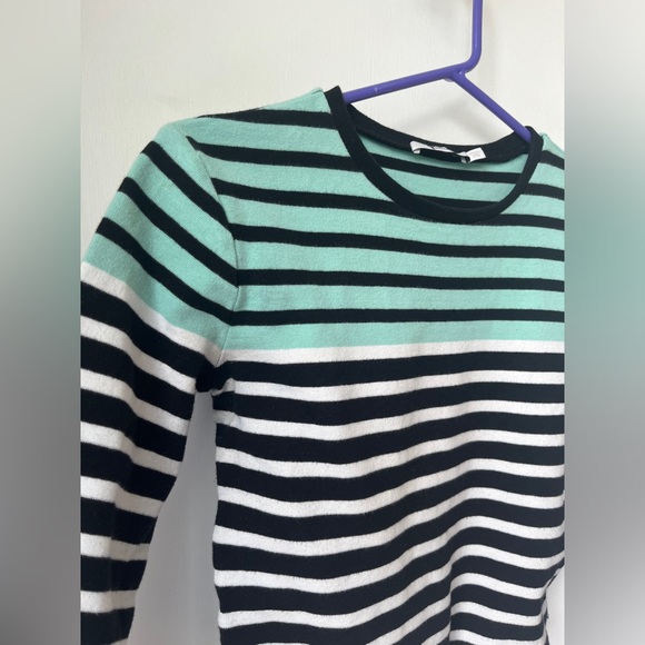 T Alexander Wang striped long sleeve crop top size Small - Picture 3 of 13